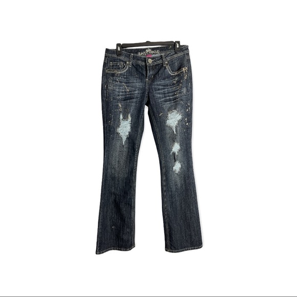 Almost Famous Denim - Almost Famous Distressed Jeans
